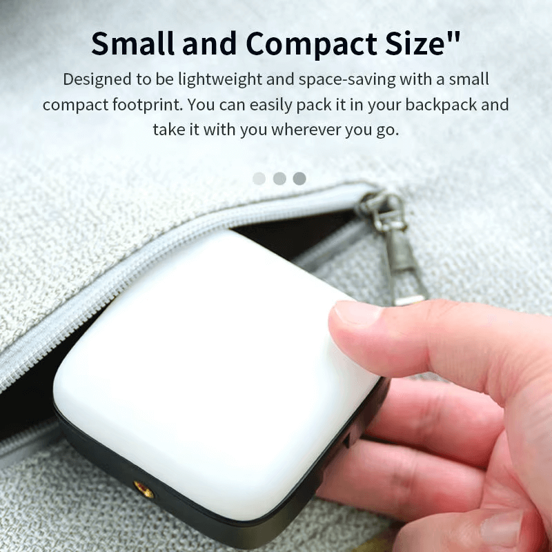 Portable Rechargeable Led Selfie Video Light For Photography, Live Streaming, Mobile Camera